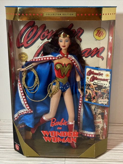 Wonder woman barbie collectors edition sale