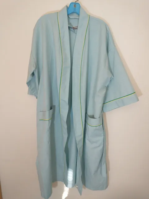 The DENVER Store For Men Robe VTG 70s Cotton Full Length Long One Size Fits All