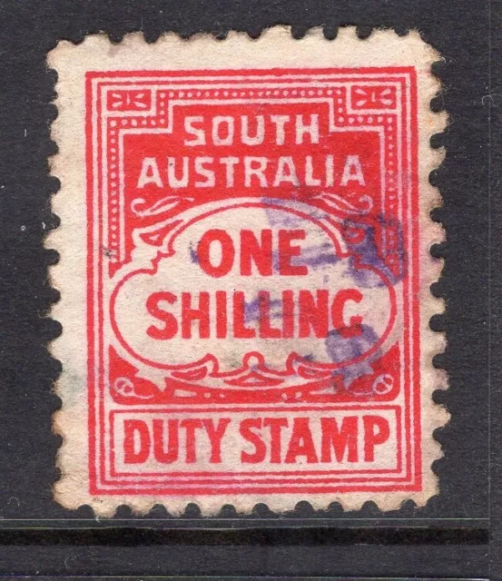 South Australia 1/- DUTY STAMP