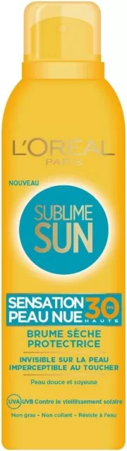 L'Oréal Sublime Sun Brume Sèche Protectrice Sensation Peau Nue FPS 30         C5