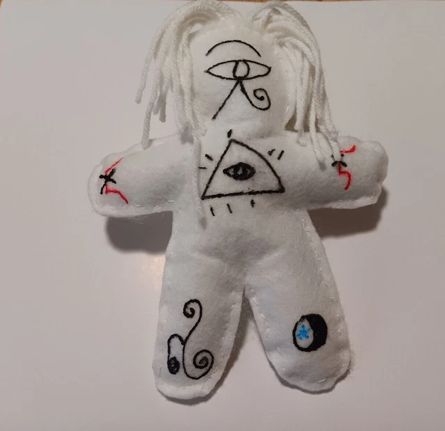 Voodoo Doll Psychic Ability Spiritual Powers Poppet Handmade Doll  Wicca Pagan