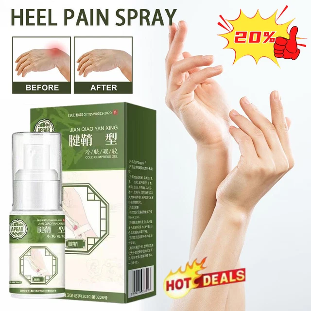 TENOSYNOVITIS HEEL PAIN Spray, Tenosynovitis Cold Compress Gel Spray