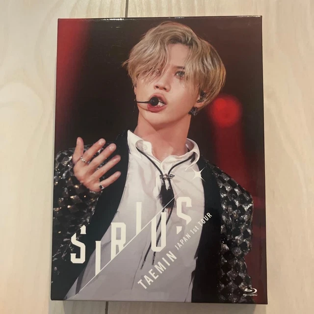 TAEMIN JAPAN 1ST Tour SIRIUS Blu-ray 2Disc Live Concert Japan EUR