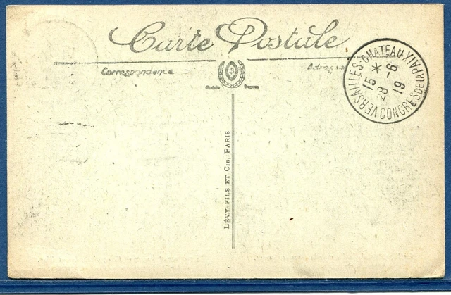 France 1919 - Orphelins de Guerre - Congrès de la Paix