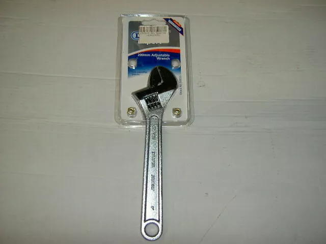 DRAPER 30055 Expert 200mm Crescent-Type Adjustable Wrench 24mm open