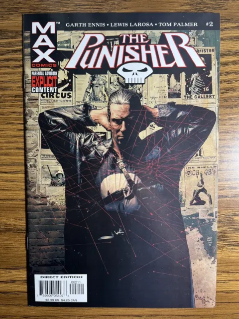 Punisher 2 Nm Timothy Bradstreet Cover Marvel Max Comics 2004