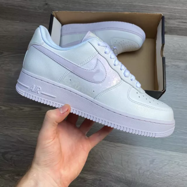 NIKE SCARPE DA Ginnastica Air Force 1 07 Af1 Donna Bianche A Malapena Uva Uk9 Us11 5 Eur44 EUR 99 74 PicClick IT