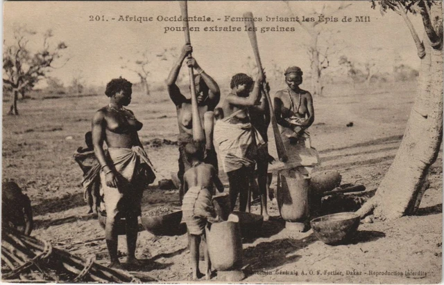 Sénégal - CPA AOF Sénégal Dakar Femme Volof et son Fils