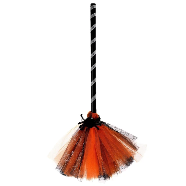 Escoba desmontable de Halloween para espectáculo escénico para fiesta de cosplay para Halloween