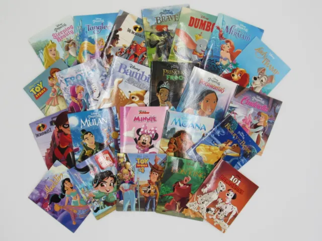 Lot of 23 Disney Pixar Children Mini Books Readers Paperback Autumn Publishing