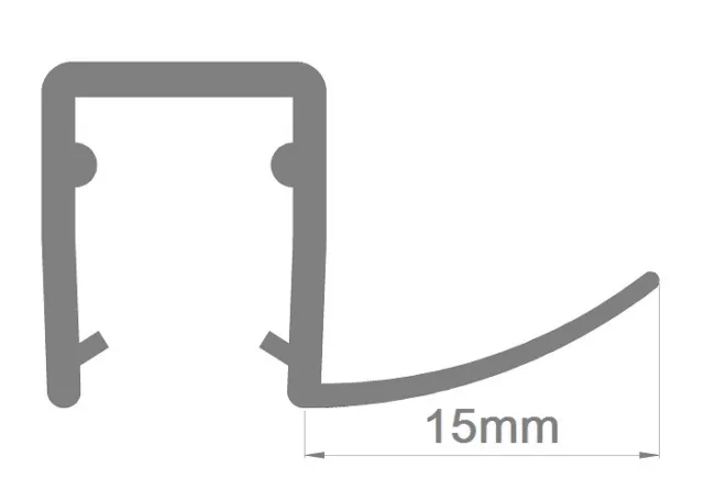 Shower Door Seals For Pivot And Hinged Doors Water Deflector Seals 3