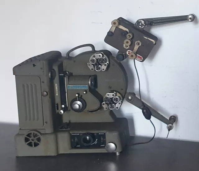 ancien Projecteur Tri-Film HEURTIER modèle super Sie 50