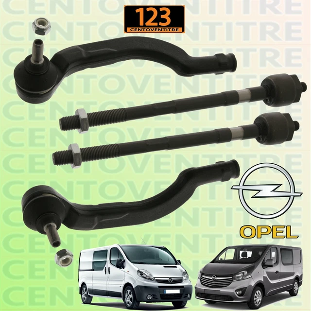 KIT COPPIA 2 TESTINE BARRE SCATOLA STERZO GUIDA FIAT BRAVO II - Foto 10