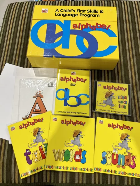time life a childs first skills & language program Alphabet