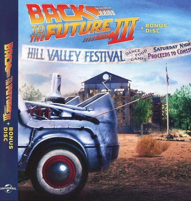 BACK TO THE Future Part III 4k Ultra HD + Bluray (Region B) VGC 3
