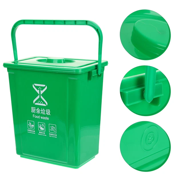 Containers for Food Kitchen Compost Bucket Garbage Sorting Bin
