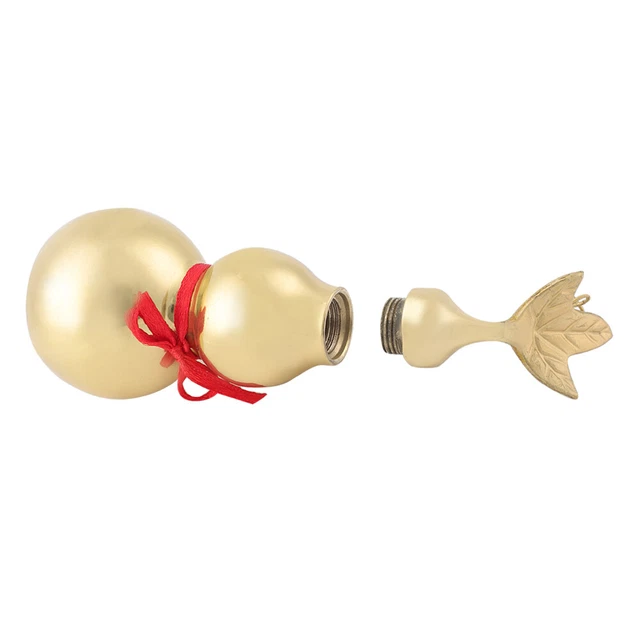 03 Traditional Brass Gourd Decoration Lucky Brass Gourd Anti-oxidation Office