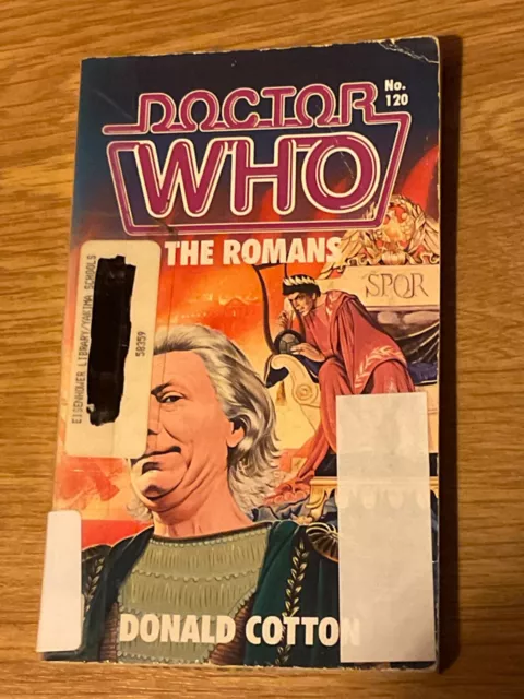 Dr Doctor Who The Romans Donald Cotton Target Paperback Book 1st Doctor