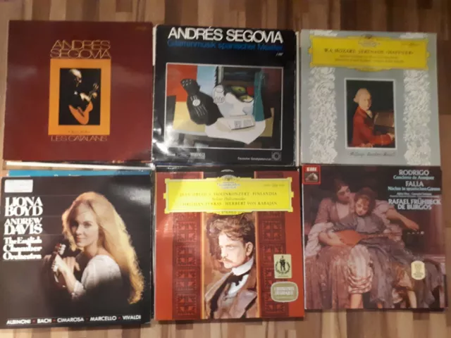 Schallplatten Sammlung Lp's Vinyl Klassik Deutsche Grammophon Mozart Beethoven