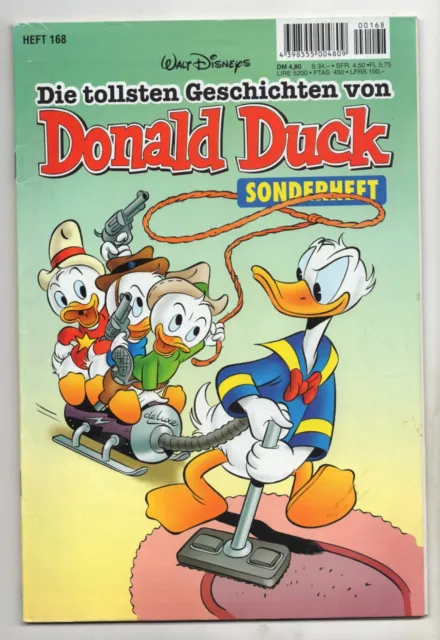 Die tollsten Geschichten von Donald Duck Nr. 168, sehr guter-guter Zustand