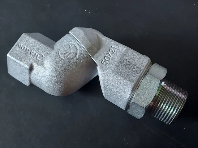 CATLOW C720 3/4" Male x 3/4" Female Twister  Swivel  for fuel dispensing nozzles
