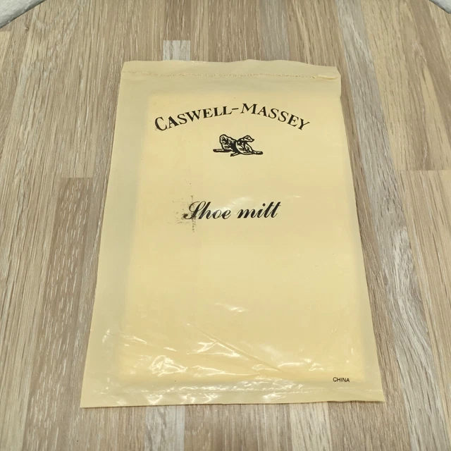 Caswell Massey Shoe Mitt Collectible Textile Cloth New in Package VTG