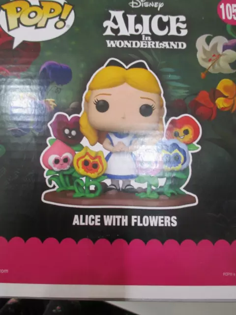 Alice in Wonderland - Alice Flowers 70th Anniversary Funko Pop! Deluxe 1057-new