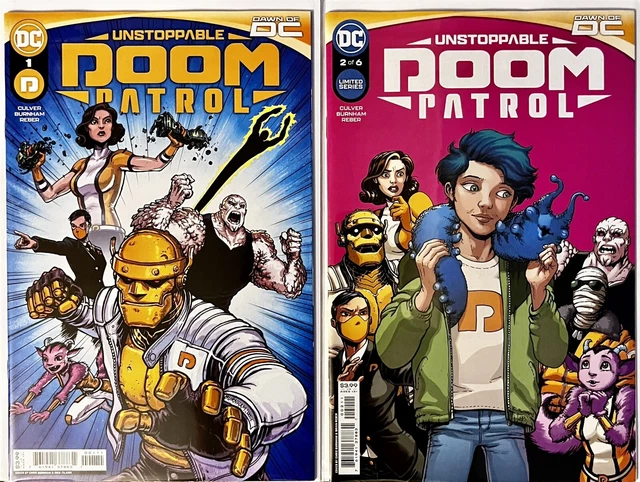 UNSTOPPABLE DOOM PATROL #1 & #2 (OF 6) DC Comics 2023 1st App Of Beast Girl 🔑