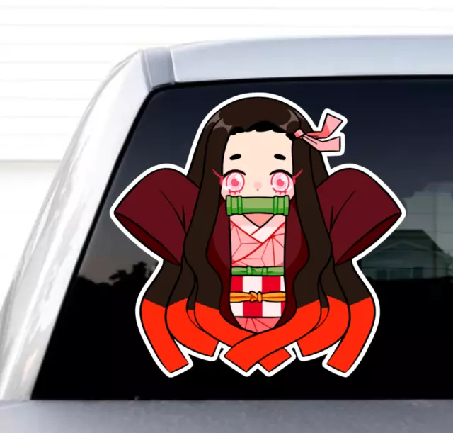 Anime Demon Slayer Darling Nezuko Kamad - Vinyl Decal Truck Car Sticker Laptop