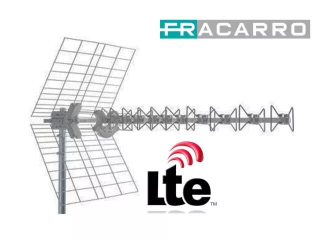 Antenna Fracarro LTE per ricezione segnale TV Digitale Terrestre  (Blu5HD)