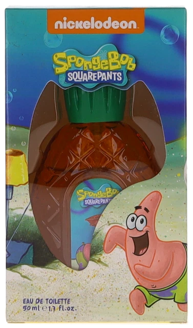 Spongebob Patrick di Nickelodeon spray EDT per bambini 1,7 once nuovo