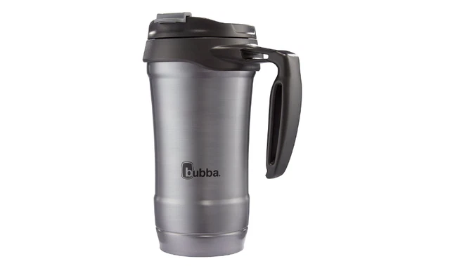 Coffee Tea Dual Wall Vacuum Insulated Stainless Steel Travel Mug Gunmetal Black