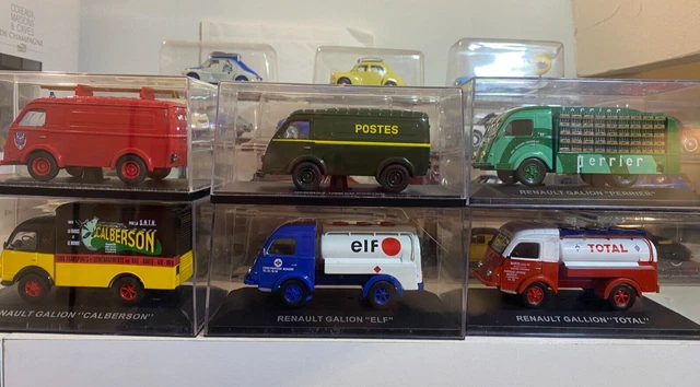 Lot 4 Camions Anciens Altaya 1/43 - Miniatures Collection Occasion