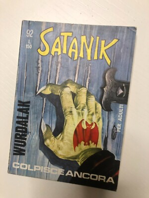 ORIGINALE SATANIK N MAGNUS 1964 CORNO 1 RARO ED CORTEGGI 