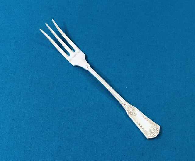 12 Fourchettes à Huîtres En Métal Argenté – Orfèvre SFAM, Couvert Ancien