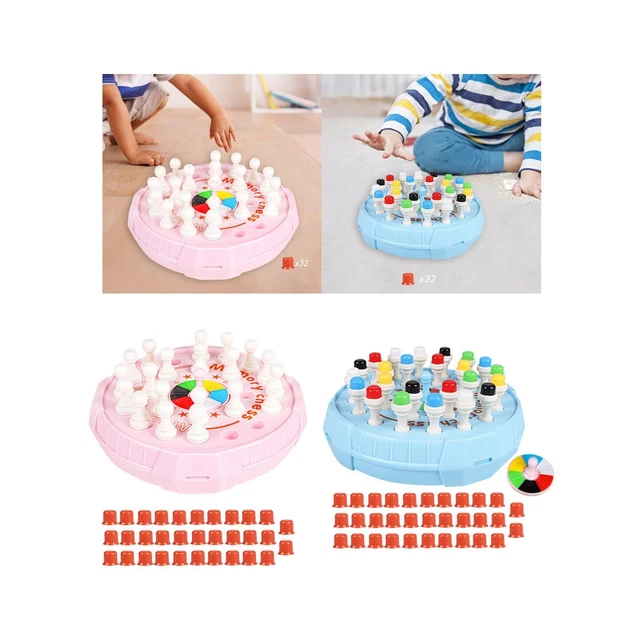 2 in 1 Chess Board Game Learning Activities Educational Ages 3 4 5 6 7 8+ Year