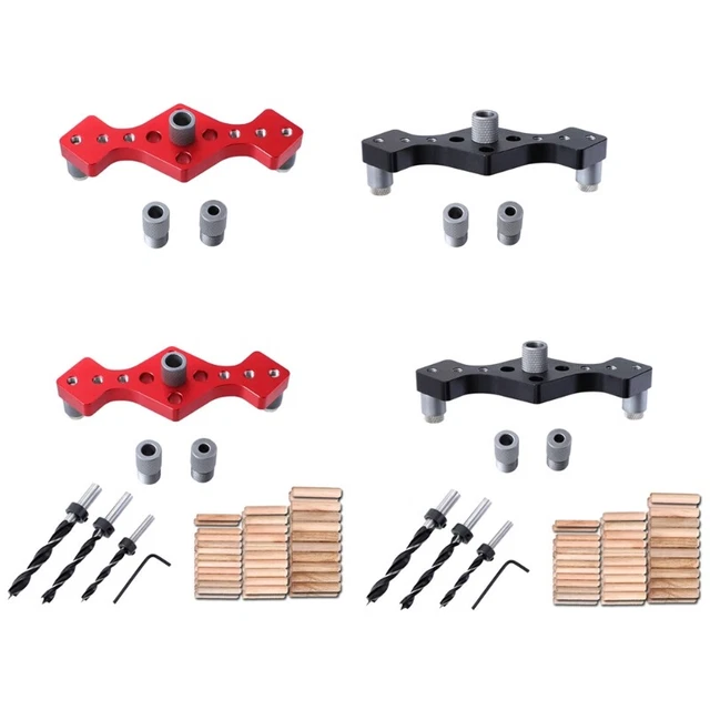 Drilling Positioner Scribe Template Straight Hole Guide Locator Carpentry Tools