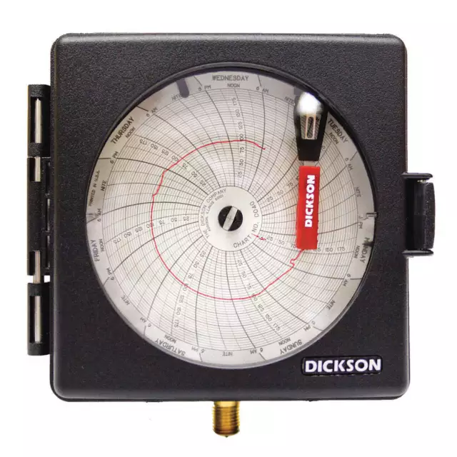 DICKSON PW479 Chart Recorder,0 to 500 PSI