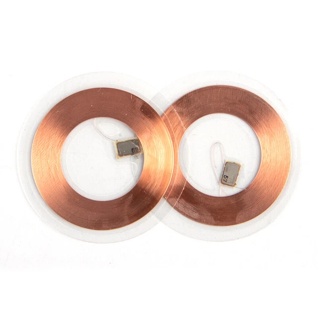 Llavero de tarjeta moneda bobina de cobre regrabable grabable 125 KHz ID T5577 --gd F2