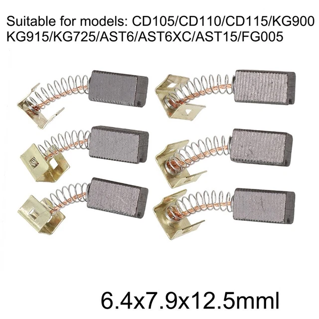 Spazzole Carbone Carboni Motore Per Miele W 3445 - W353, W 3560, W 3645 WPS, W362, W367 - Foto 4