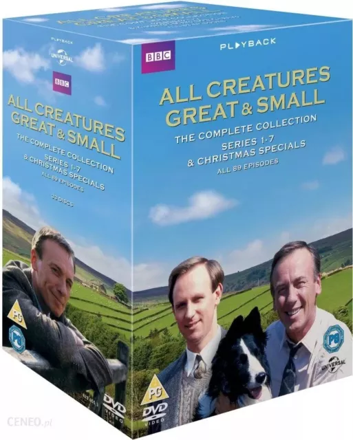 All Creatures Great and Small The Complete Collection Series 1-7 Xmas 33xDiscs