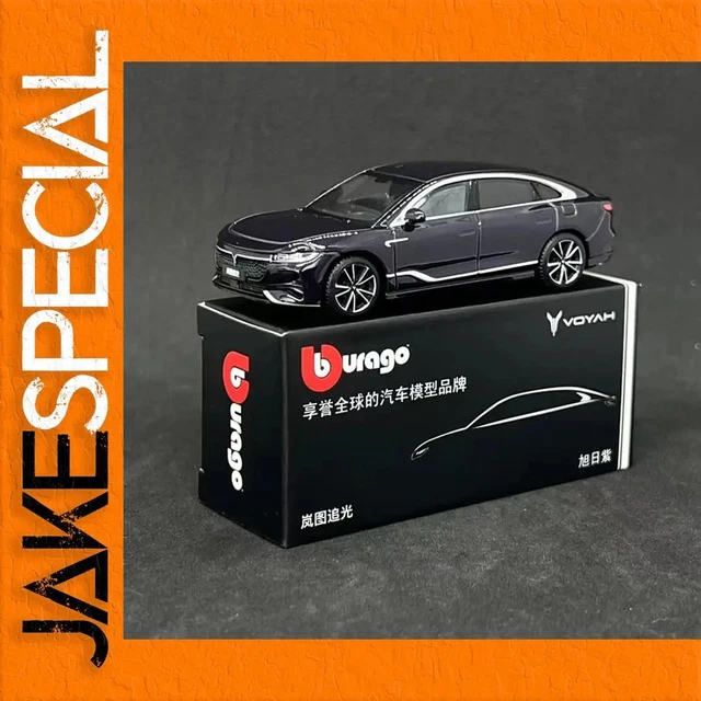 Voiture Miniature Bburago 1:64 VOYAH Courage SUV - Alliage Métal, Neuf - Modèle à énergie Neuve