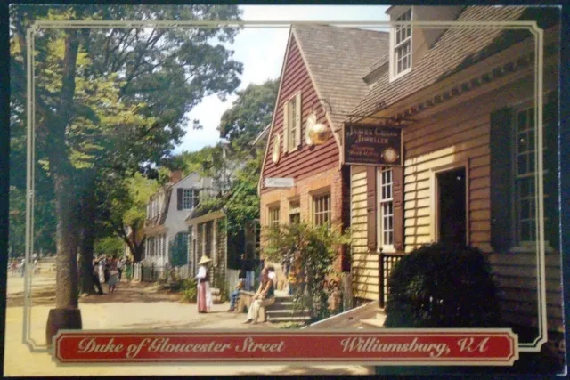 Duke of Gloucester Street, James Craig Jeweler, Colonial Williamsburg, VA