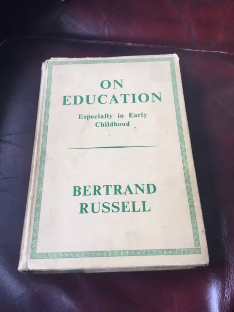 Oh Education Bertrand Russell 1951 Hardback