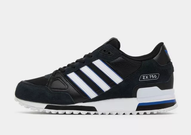 Adidas Originals da Uomo Zx 750 Scarpe Sportive IN Nero