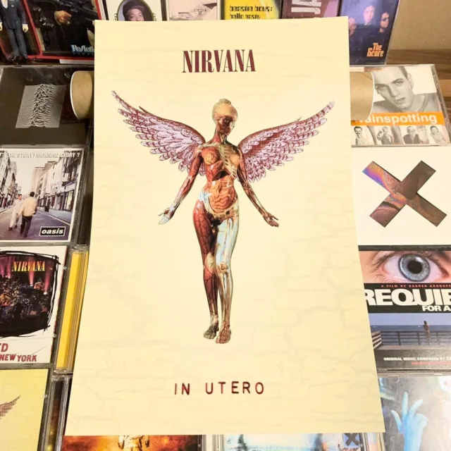 Nirvana 'In Utero' Promotional Album Poster