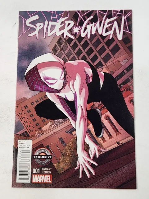 Spider-Gwen 1 Vol 2 Mike McKone Gamestop Variant Marvel Comics 1st Print 2015