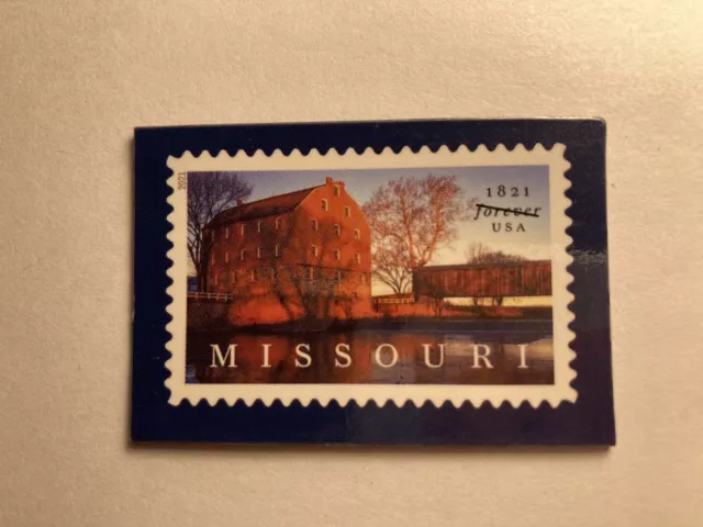 USPS Collector Stamp Magnet - Missouri - USA