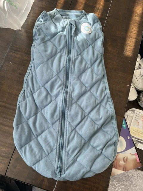 Dreamland Dream Baby Weighted Sleep Swaddle Sack S Small 0-6 Months Blue 8-16 Lb
