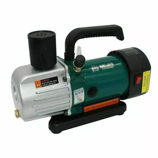 1.8CFM 1/6HP 220V Refrigerante refrigerante pompa per vuoto stadio aria condizionata